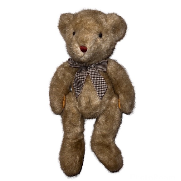 Russ Toys Trafalgar Vintage Jointed Plush Teddy Bear - Picture 2 of 4